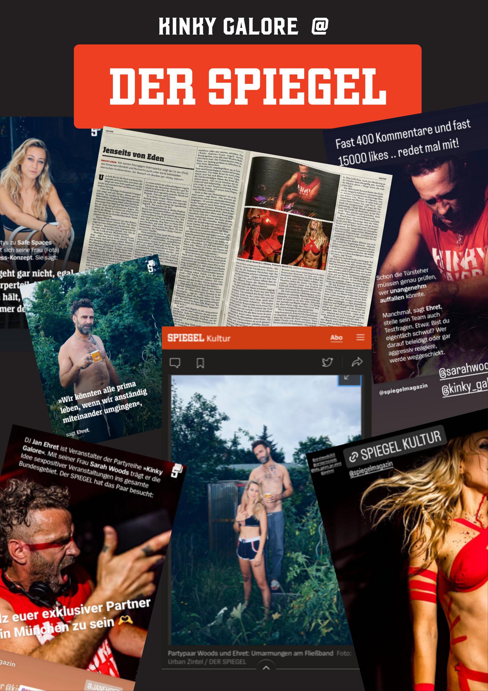 Der Spiegel - Kinky Galore Artikel